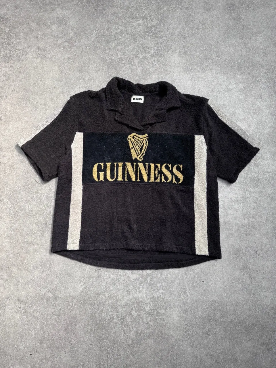 VT Rework: Guiness Towel Polo Shirt