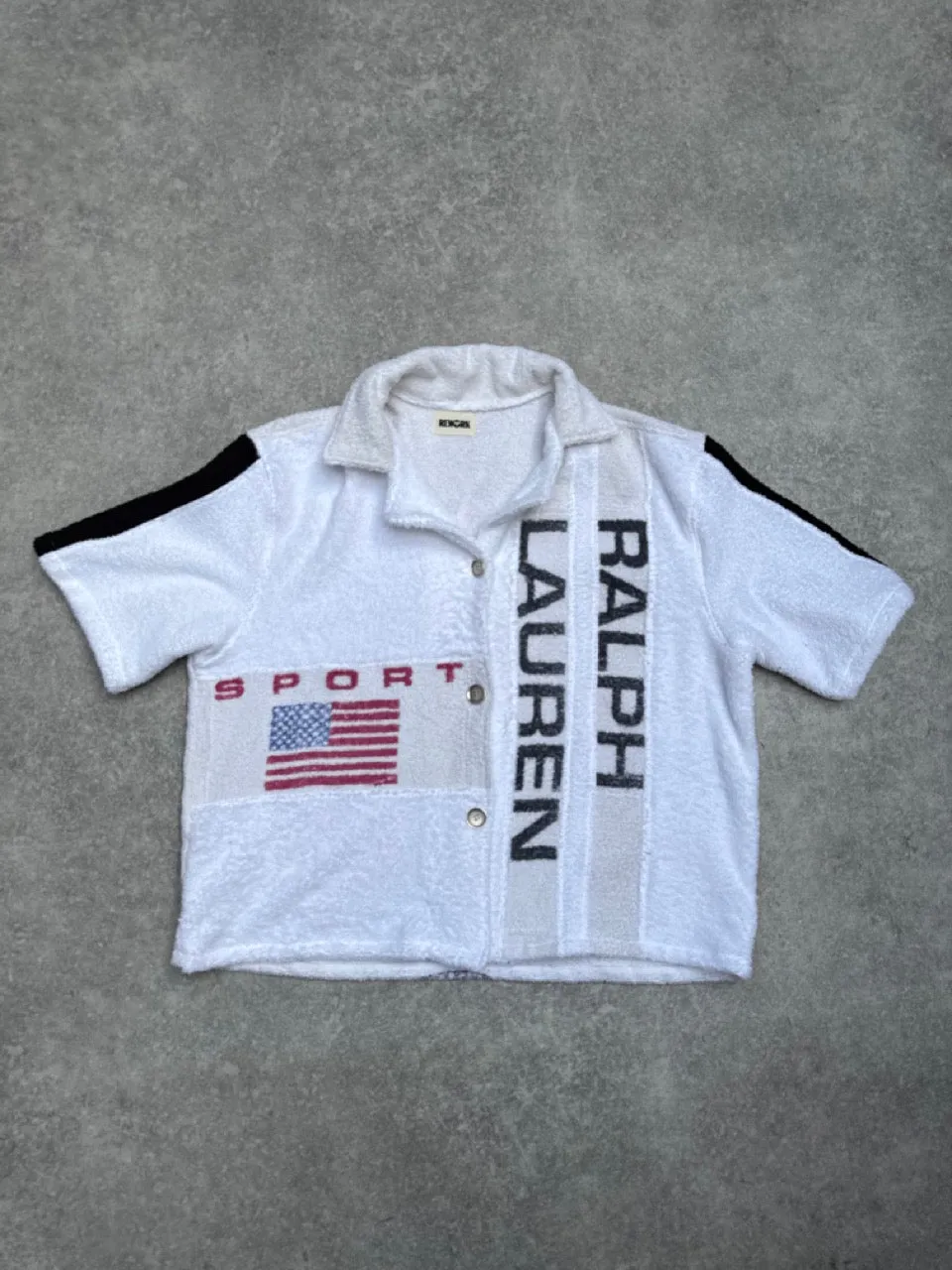 VT Rework: Polo Ralph Lauren Teddy Bear Towel Shirt