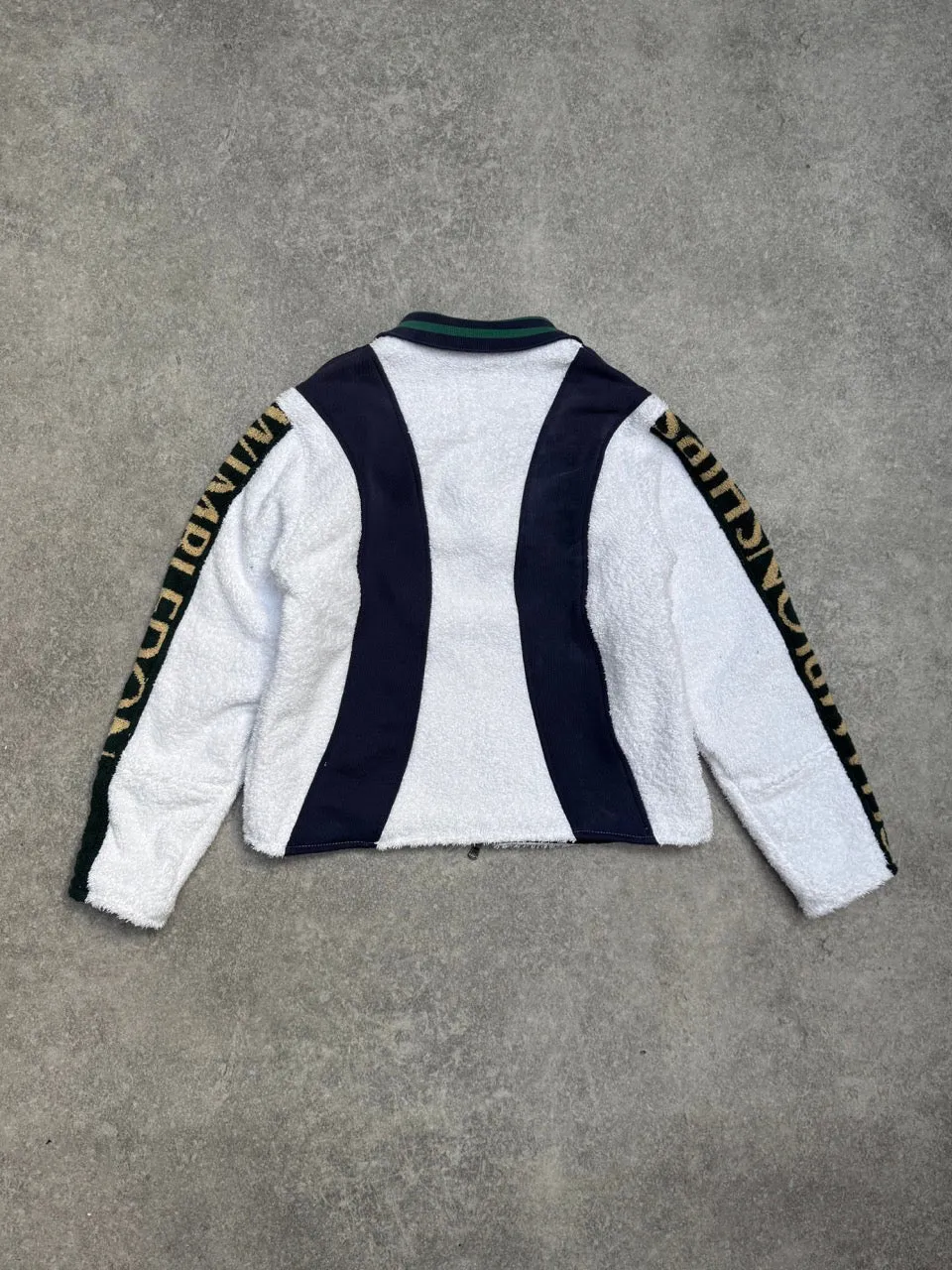 VT Rework: Wimbledon 2008 Ralph Lauren Towel Polo Zip Up Sweater