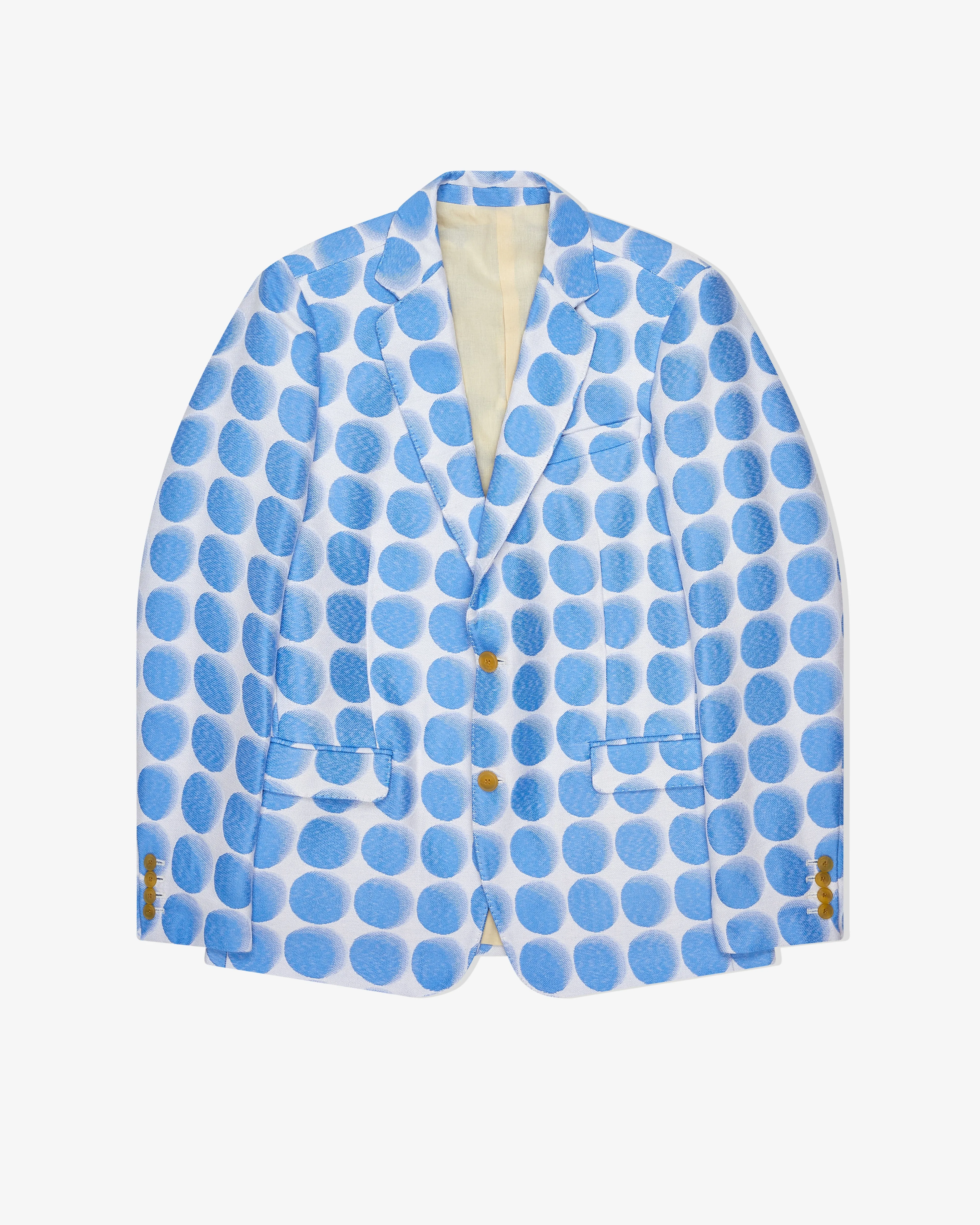 Walter Van Beirendonck - Men's Sharp Blazer - (Blue)