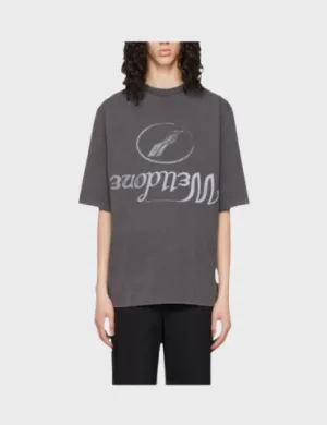 WE11DONE Cursive Symbol Logo Tee