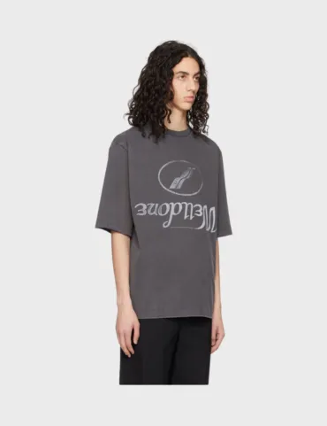 WE11DONE Cursive Symbol Logo Tee