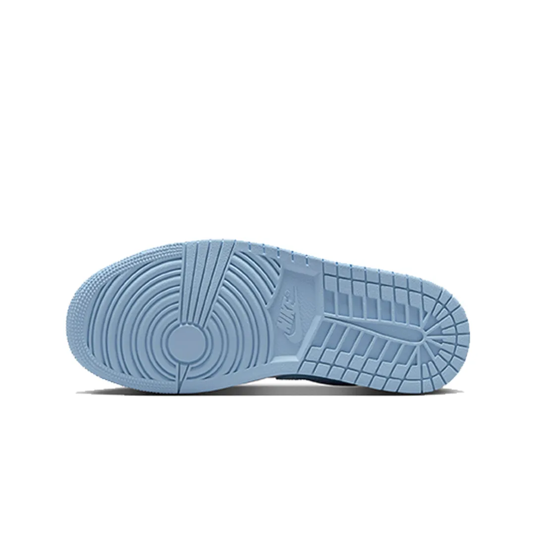 WOMEN'S AIR JORDAN 1 LOW WHITE/ALUMINUM
