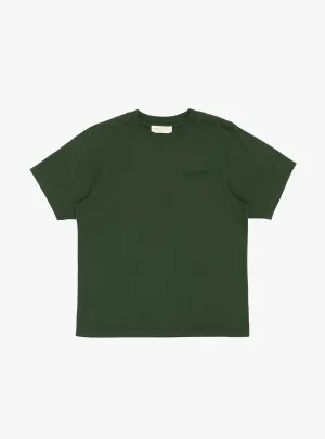 Wordmark Pigment Dyed T-Shirt Forest