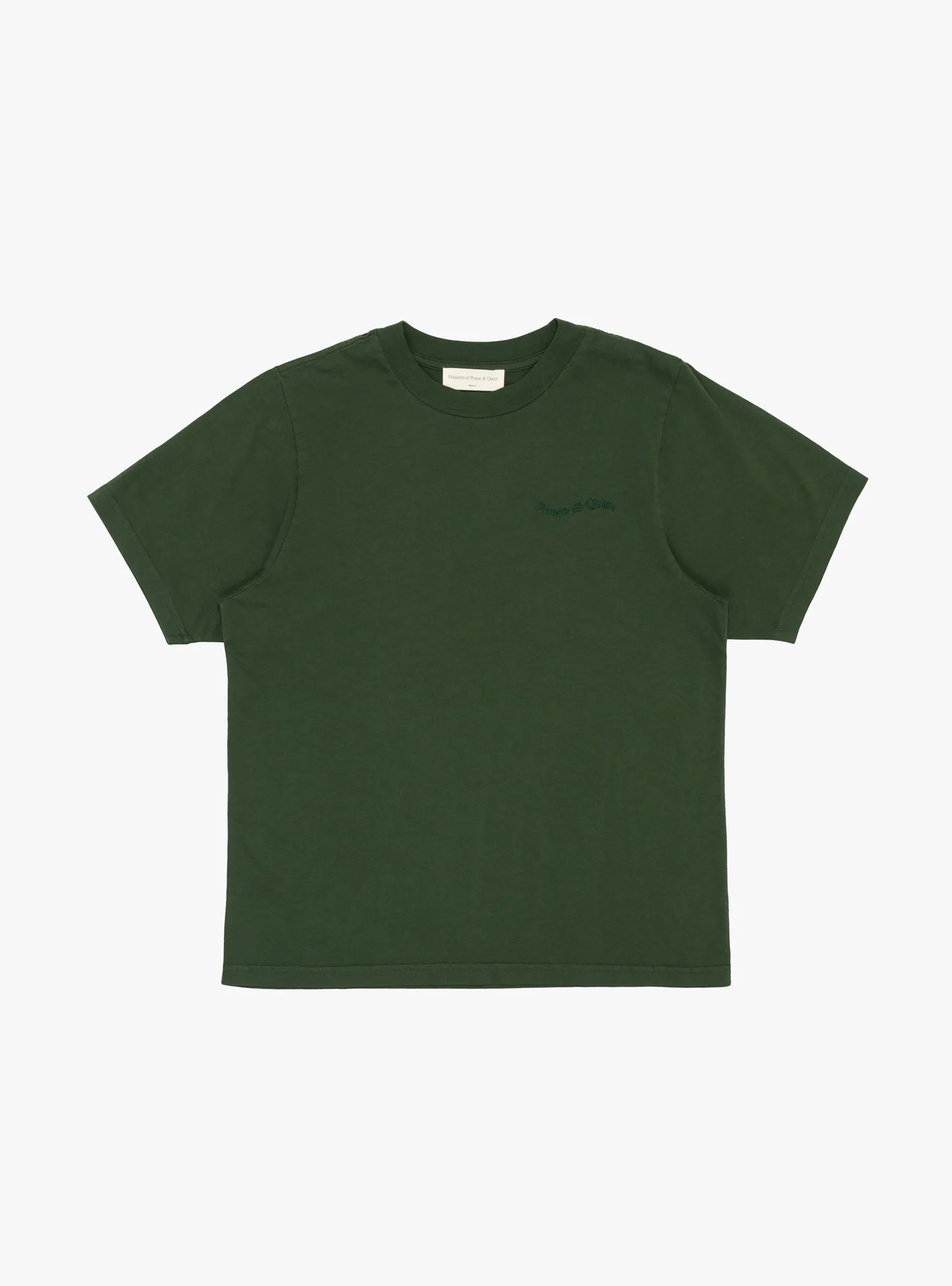 Wordmark Pigment Dyed T-Shirt Forest