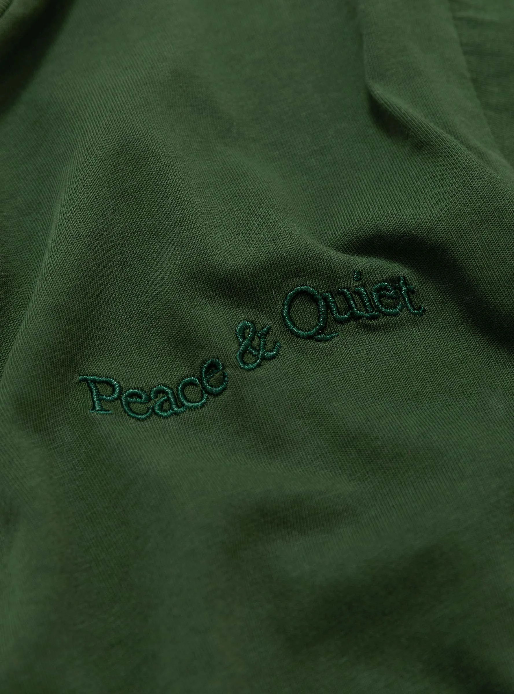 Wordmark Pigment Dyed T-Shirt Forest