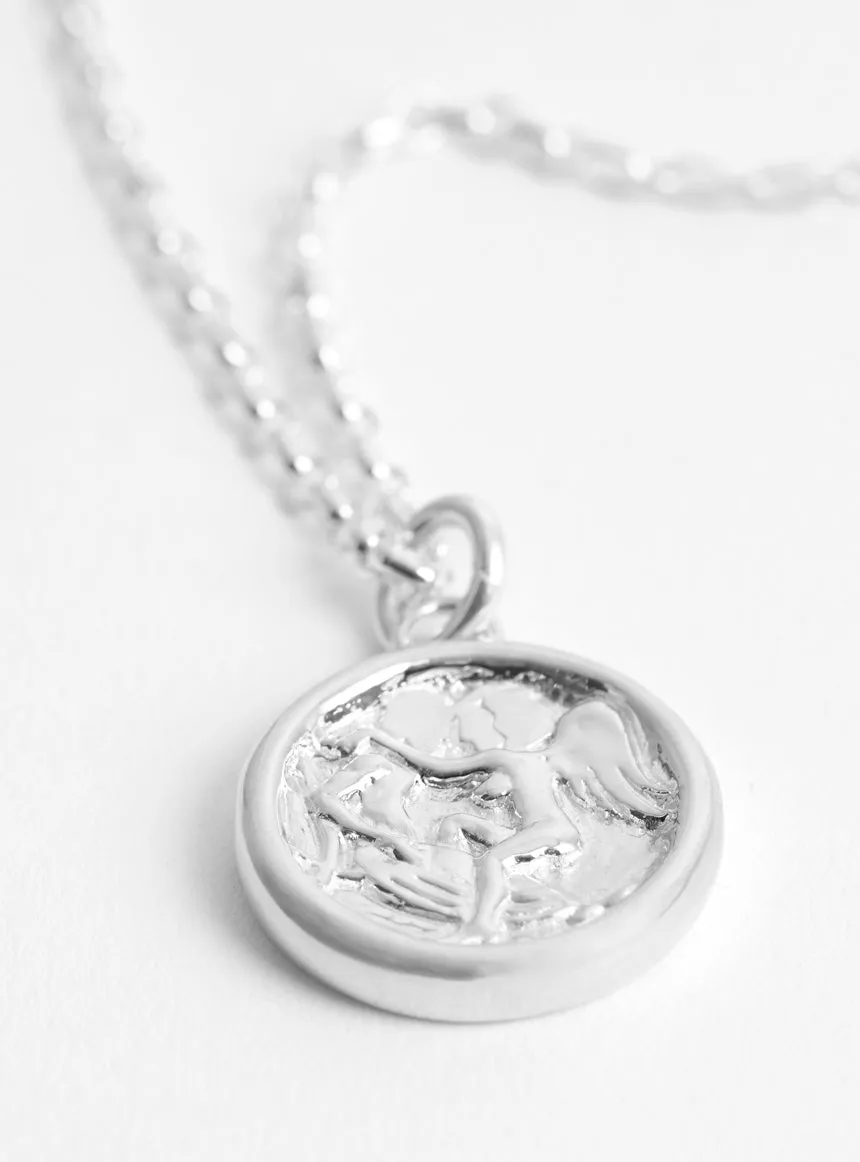 x AMS Seduced By An Angel Pendant Silver