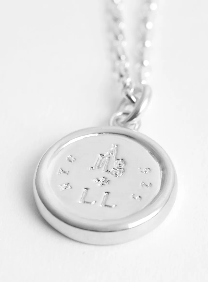 x AMS Seduced By An Angel Pendant Silver