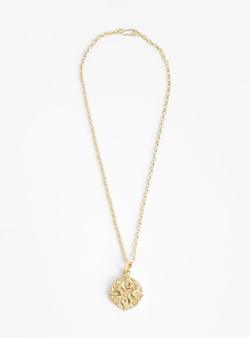 x AMS Seraphim Pendant Gold