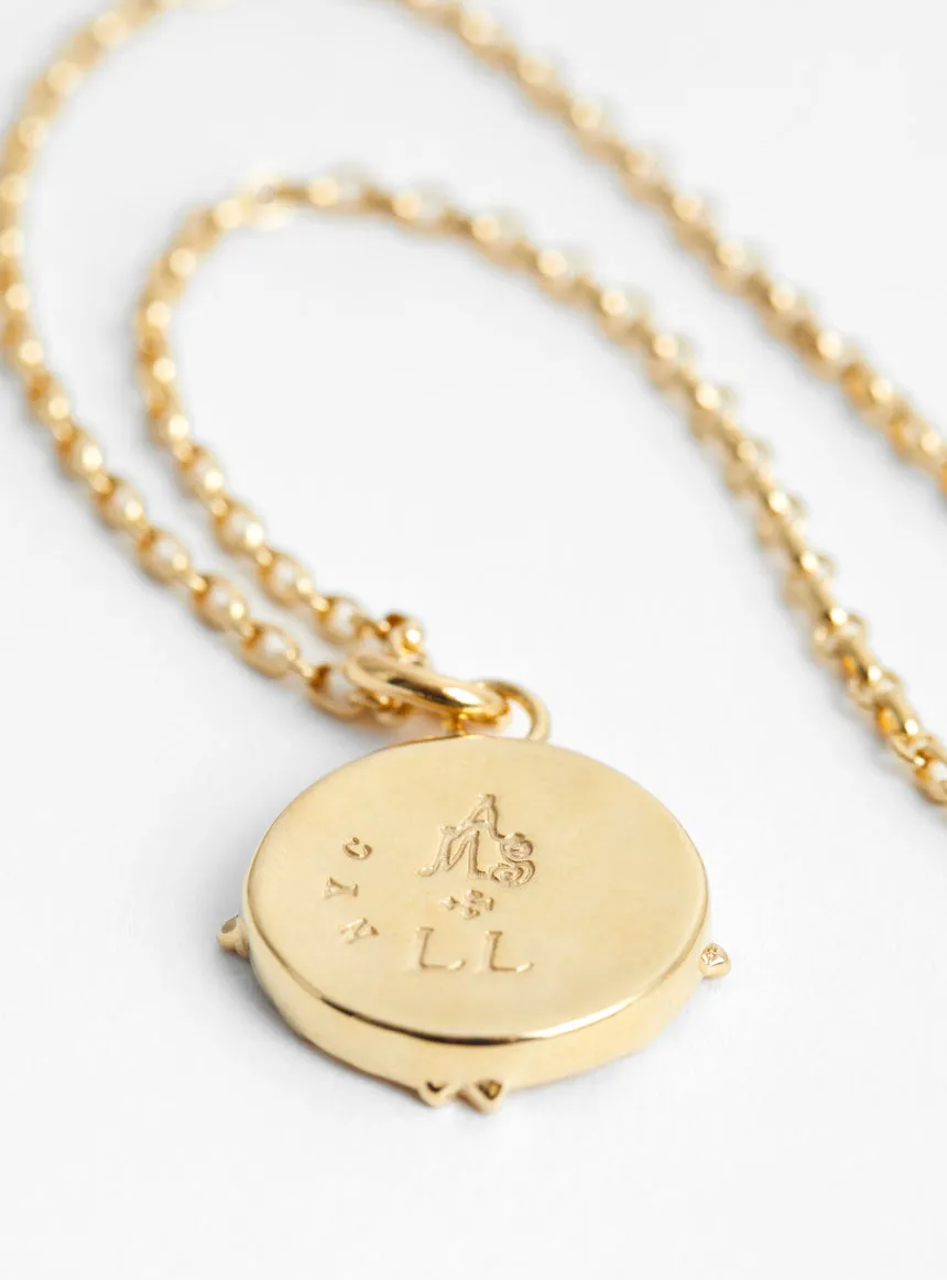 x AMS Seraphim Pendant Gold