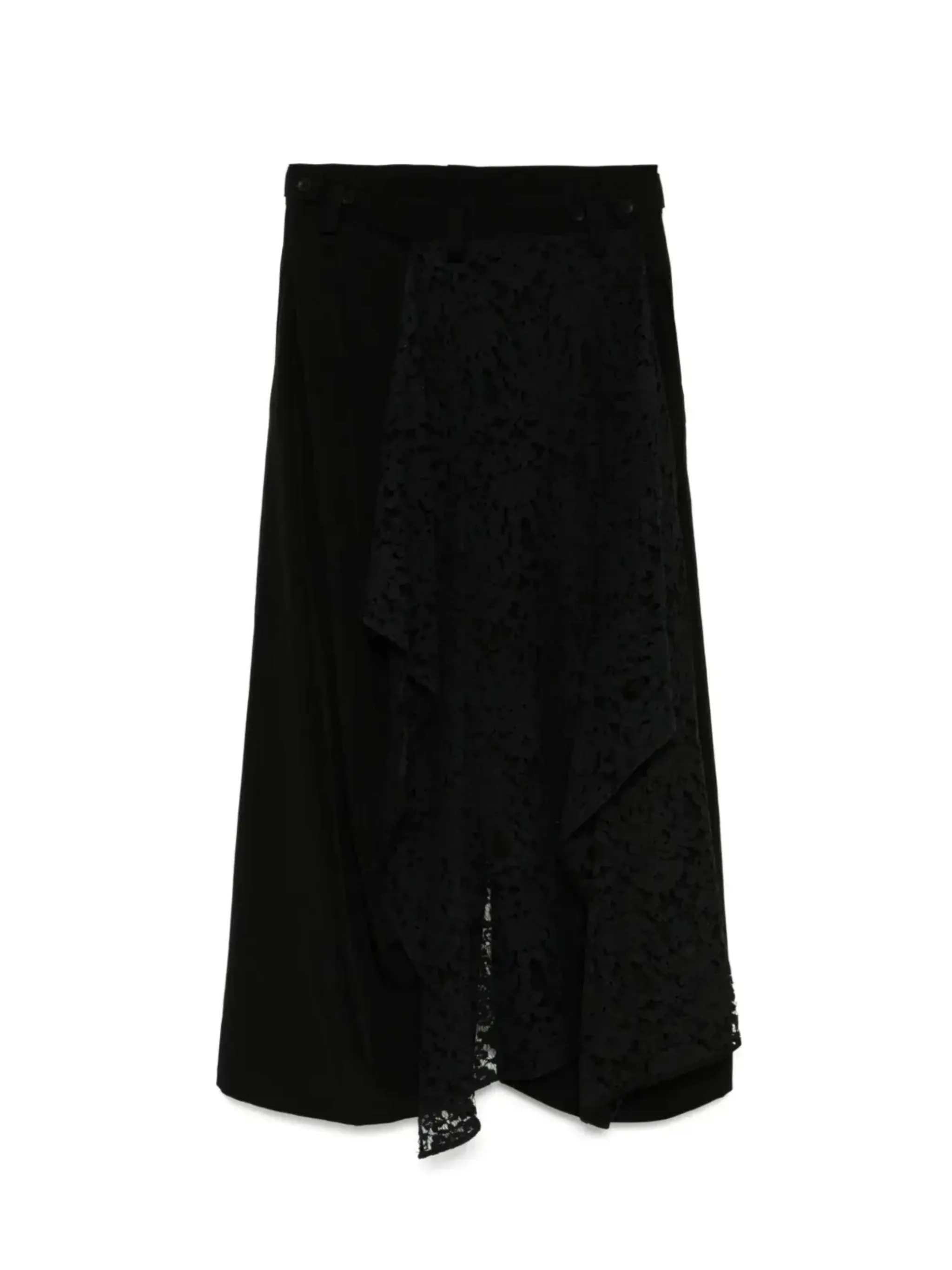 YOHJI YAMAMOTO - Women Backside Draped D Pants