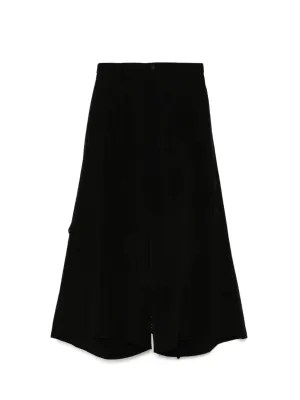 YOHJI YAMAMOTO - Women Backside Draped D Pants